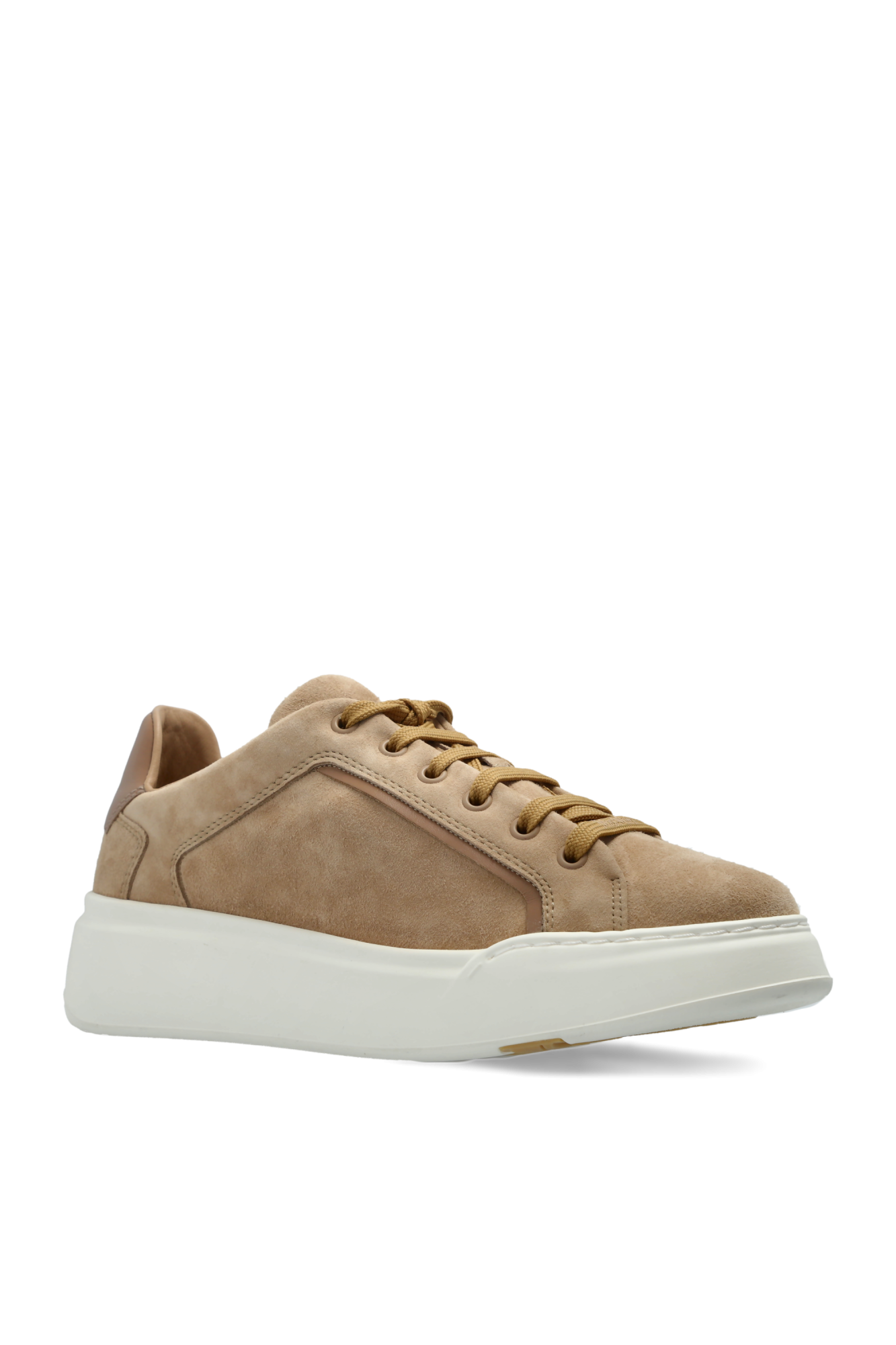 【Max Mara】 SuperSuedeスエードプラットフォームスニーカー Suede shoes | Max Mara